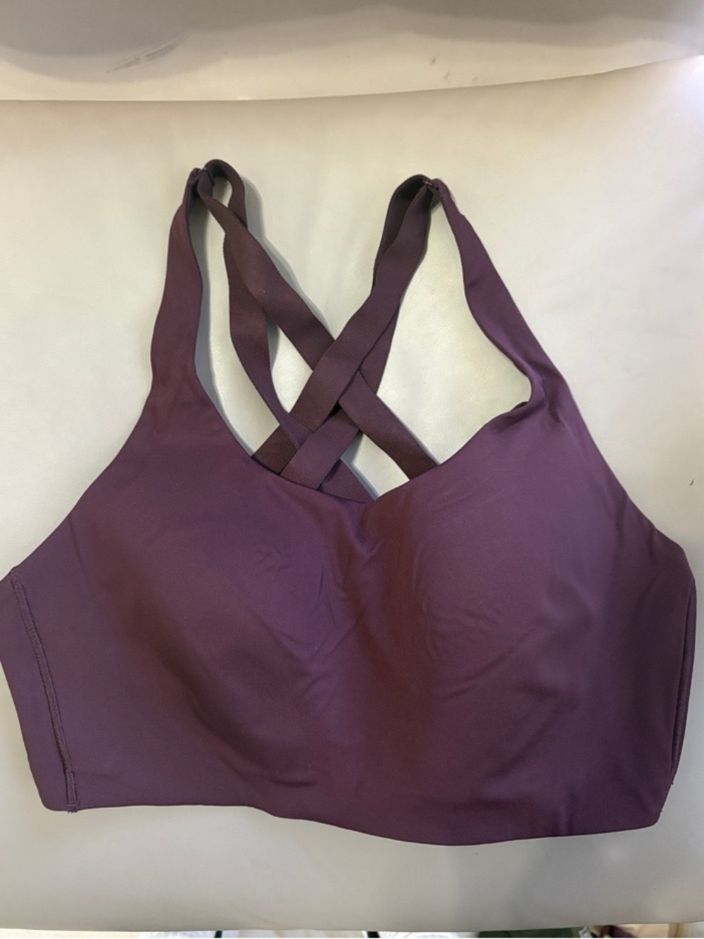 lululemon athletica Strappy Crossback Sports Bra - Plum